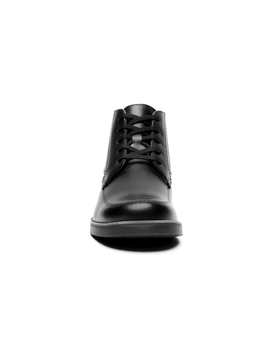 Zapato flexi escolar de piel para niño