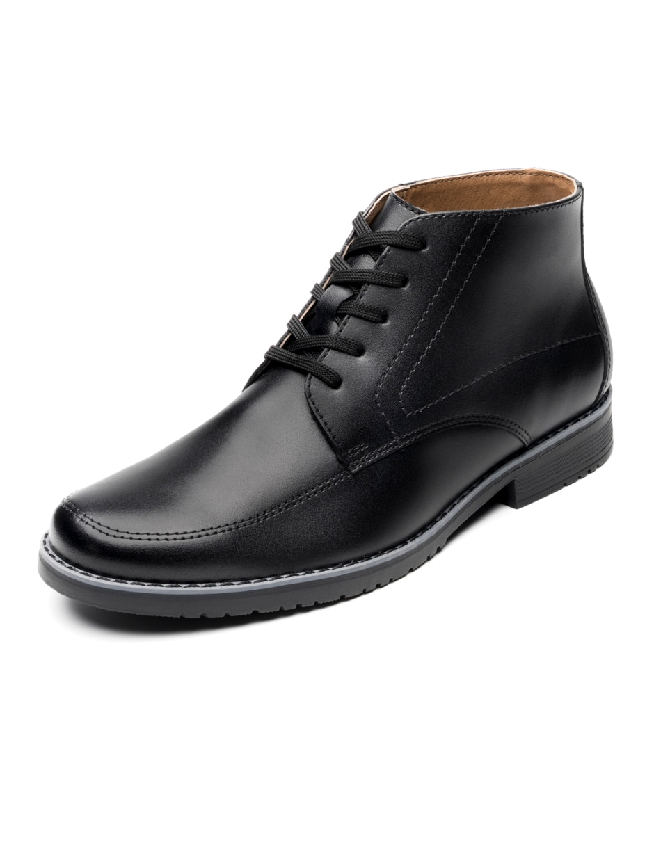 Zapato flexi escolar de piel para niño