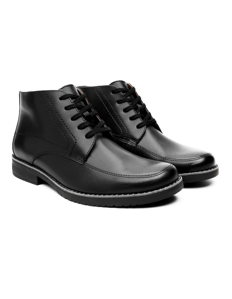 Zapato flexi escolar de piel para niño