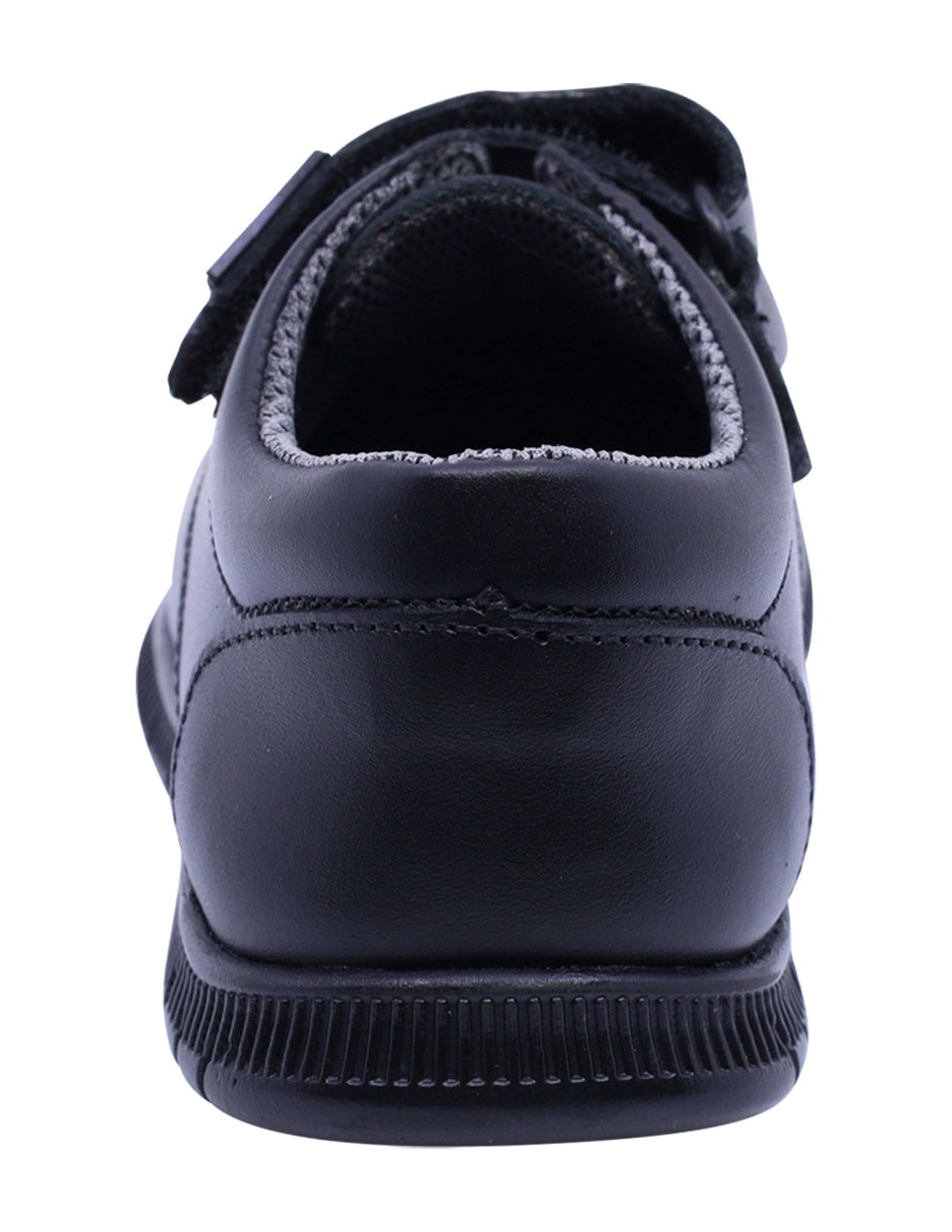 Zapato audaz escolar de piel para niño
