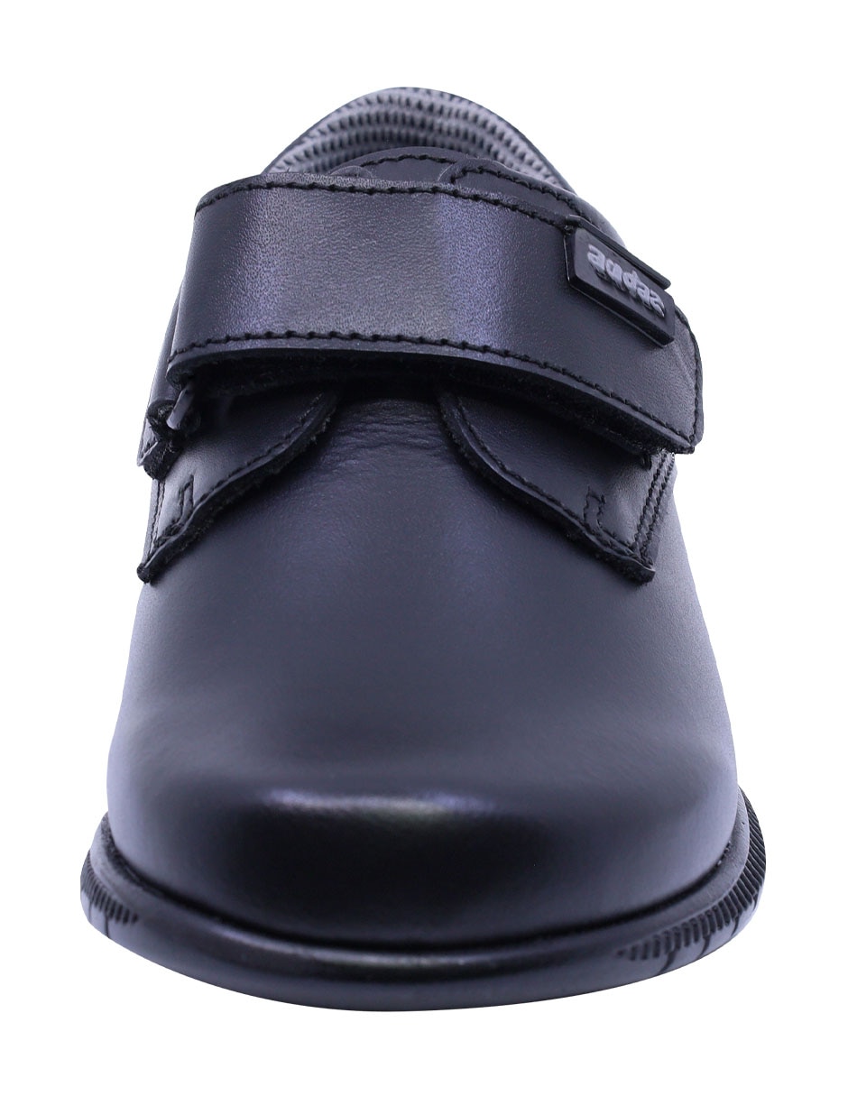 Zapato audaz escolar de piel para niño
