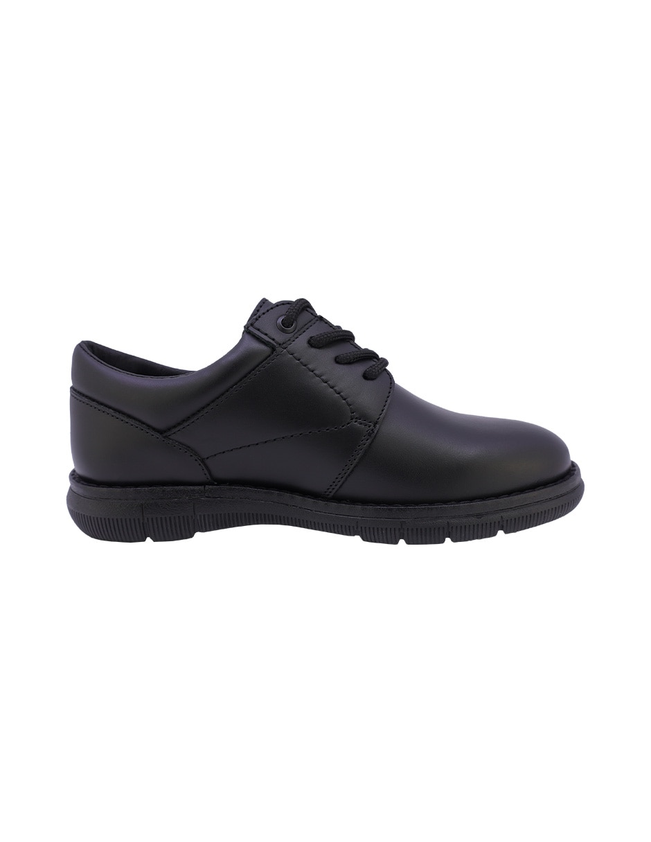 Zapato escolar de piel para niño 5