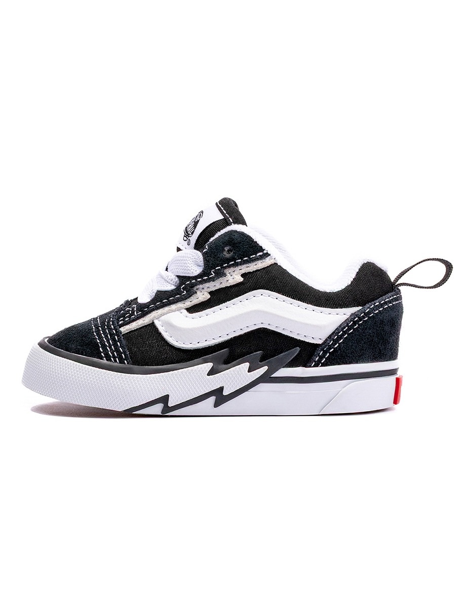 Tenis para niño Sw Td Knu Skool Elastic Lace Bolt Tenis para niño Sw Td Knu Skool Elastic Lace Bolt