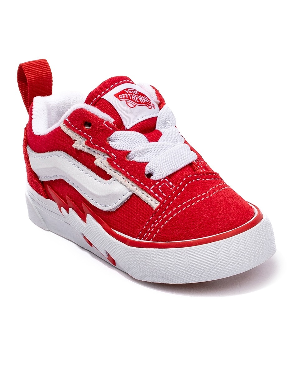 Tenis Vans unisex Sw Td Knu Skool Elastic Lace Bolt Vans Vn000yzyizq 5