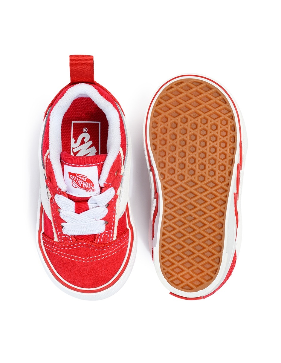 Tenis Vans unisex Sw Td Knu Skool Elastic Lace Bolt Vans Vn000yzyizq 3