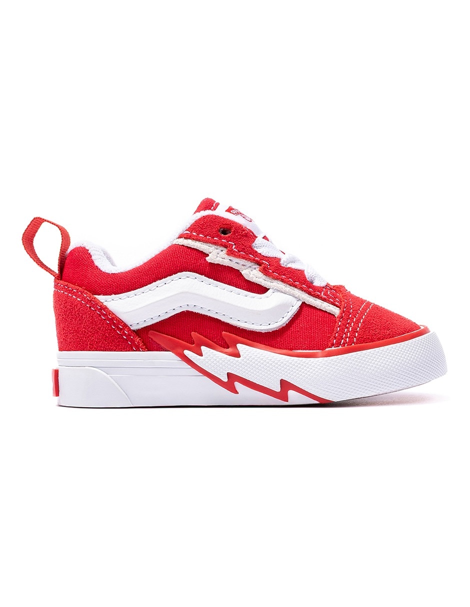 Tenis Vans unisex Sw Td Knu Skool Elastic Lace Bolt Vans Vn000yzyizq 2