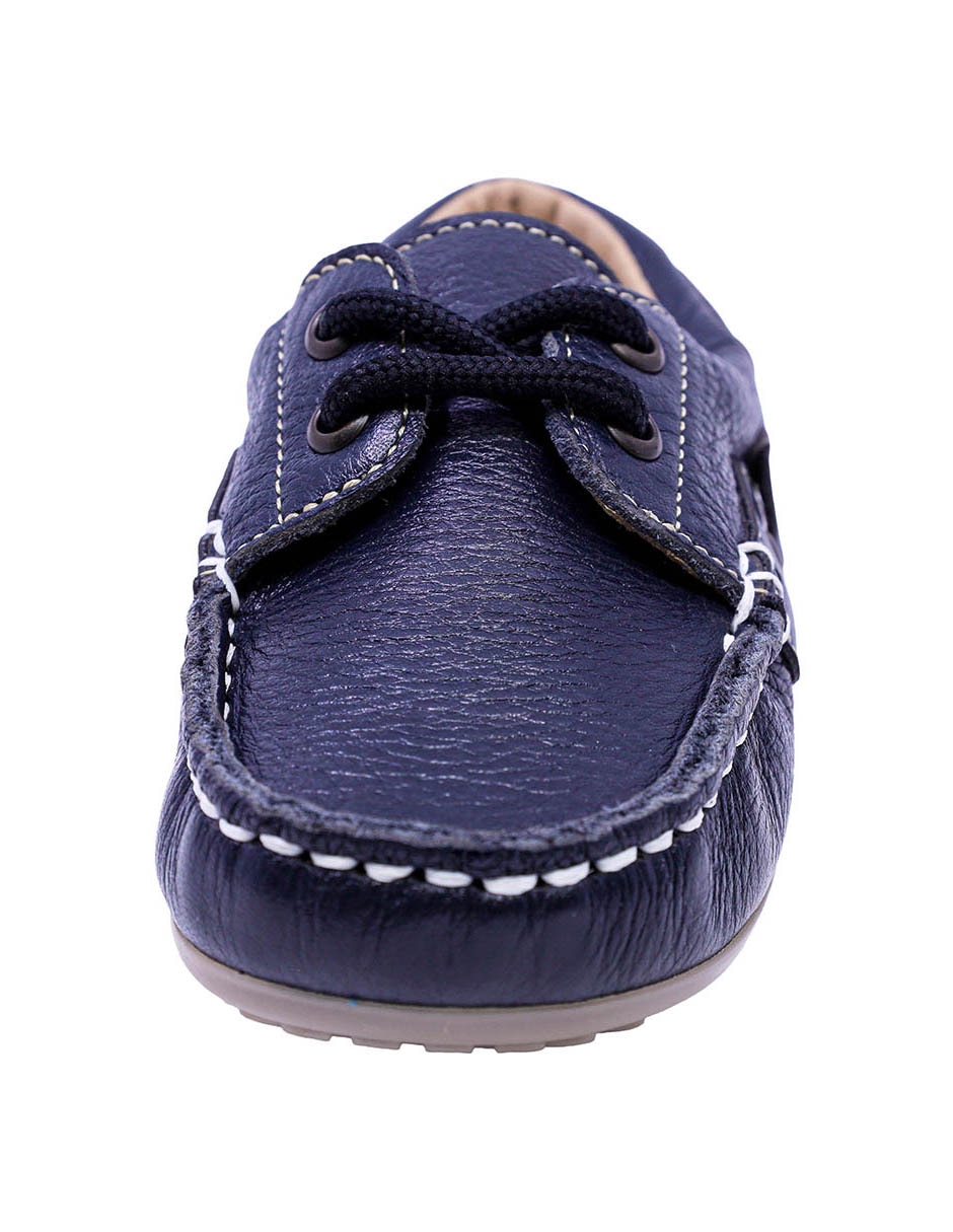 Zapato Audaz de piel para niño