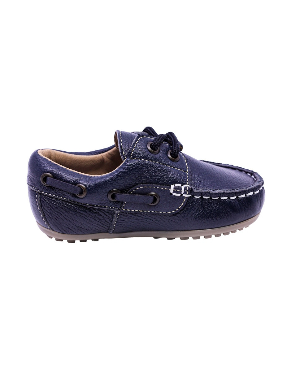 Zapato Audaz de piel para niño