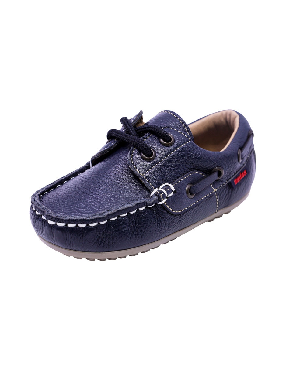 Zapato Audaz de piel para niño