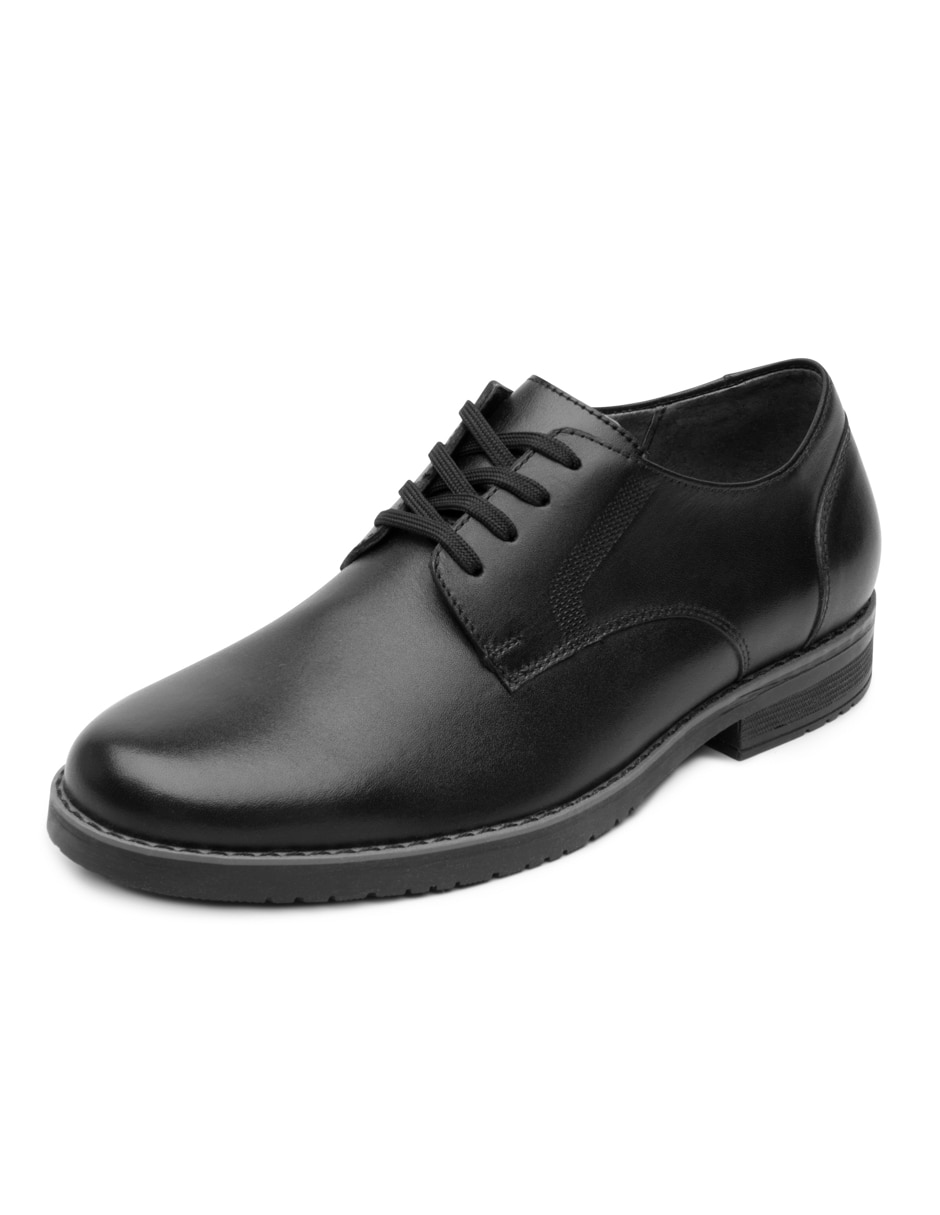 Zapato flexi escolar de piel para niño