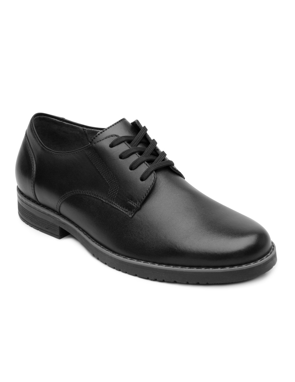 Zapato flexi escolar de piel para niño