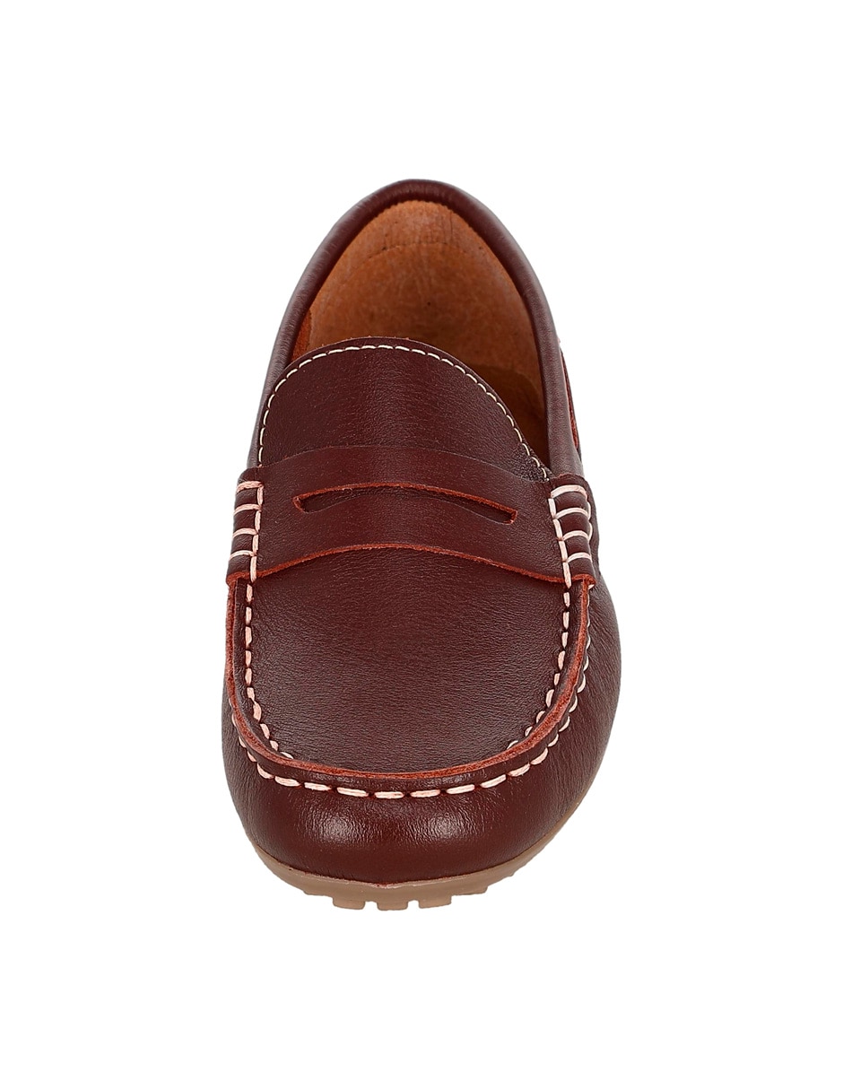 Zapato Audaz de piel para niño
