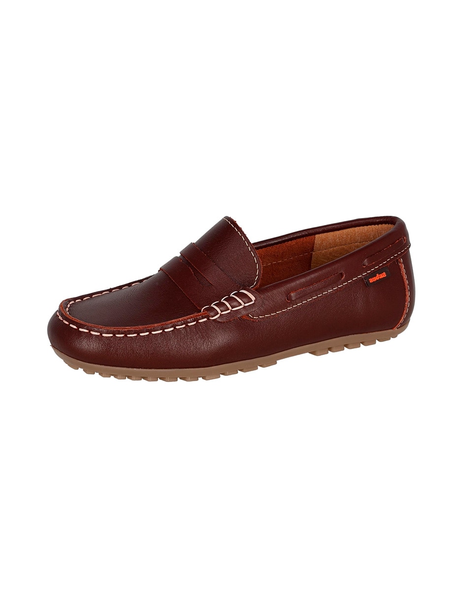 Zapato Audaz de piel para niño