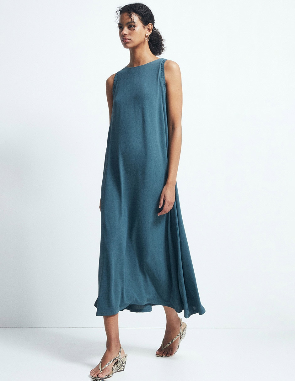 Vestido cropped casual para mujer Vestido cropped casual para mujer