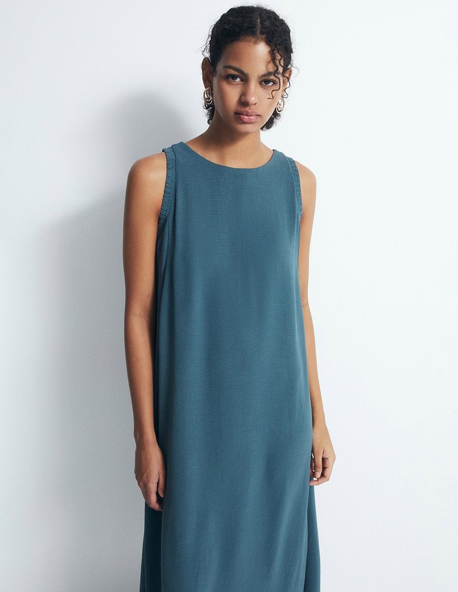 Vestido cropped casual para mujer 5