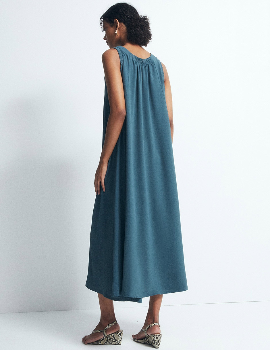 Vestido cropped casual para mujer 3