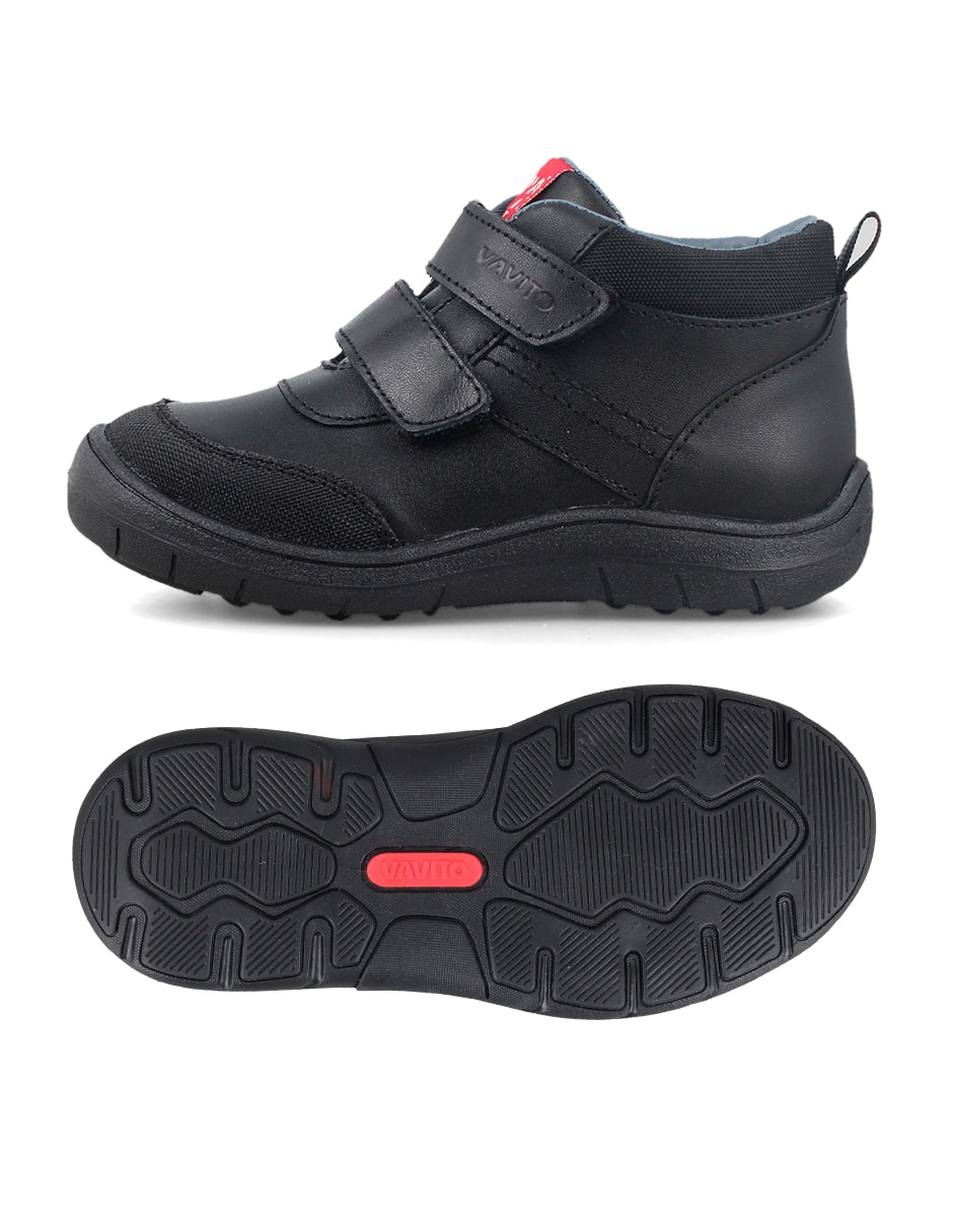 Zapato Vavito escolar de piel para niño