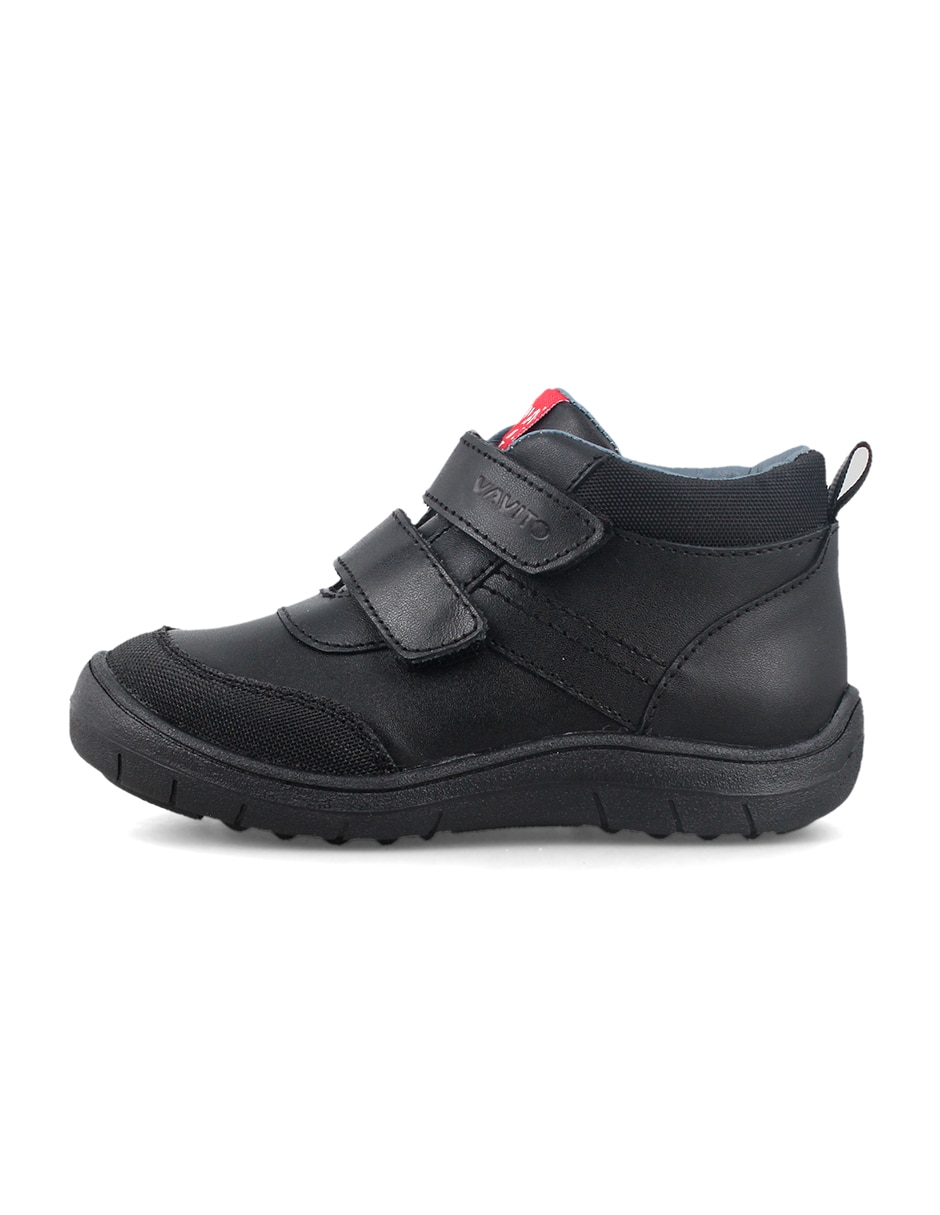 Zapato Vavito escolar de piel para niño