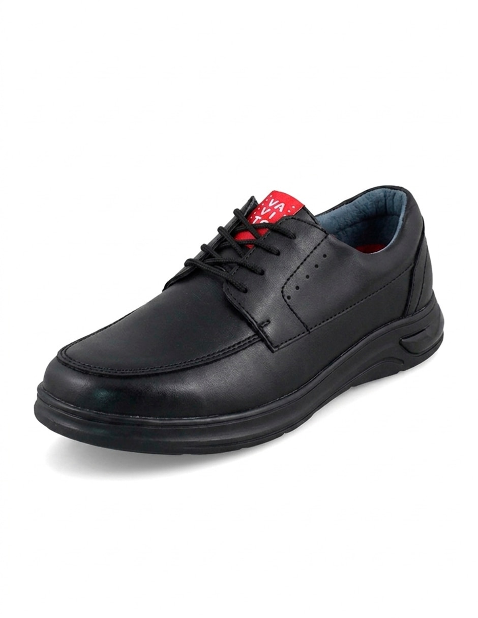 Zapato Vavito escolar de piel para niño
