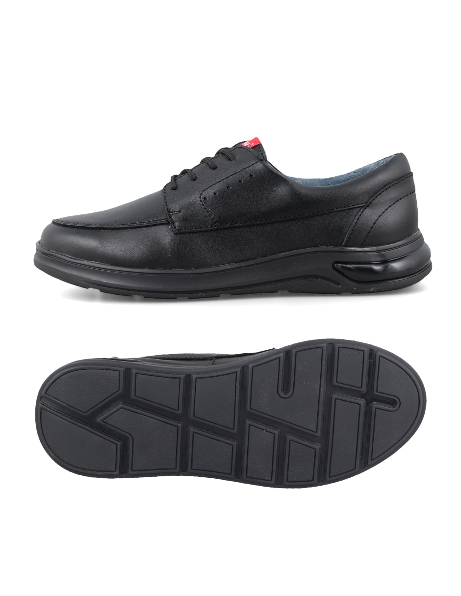 Zapato Vavito escolar de piel para niño