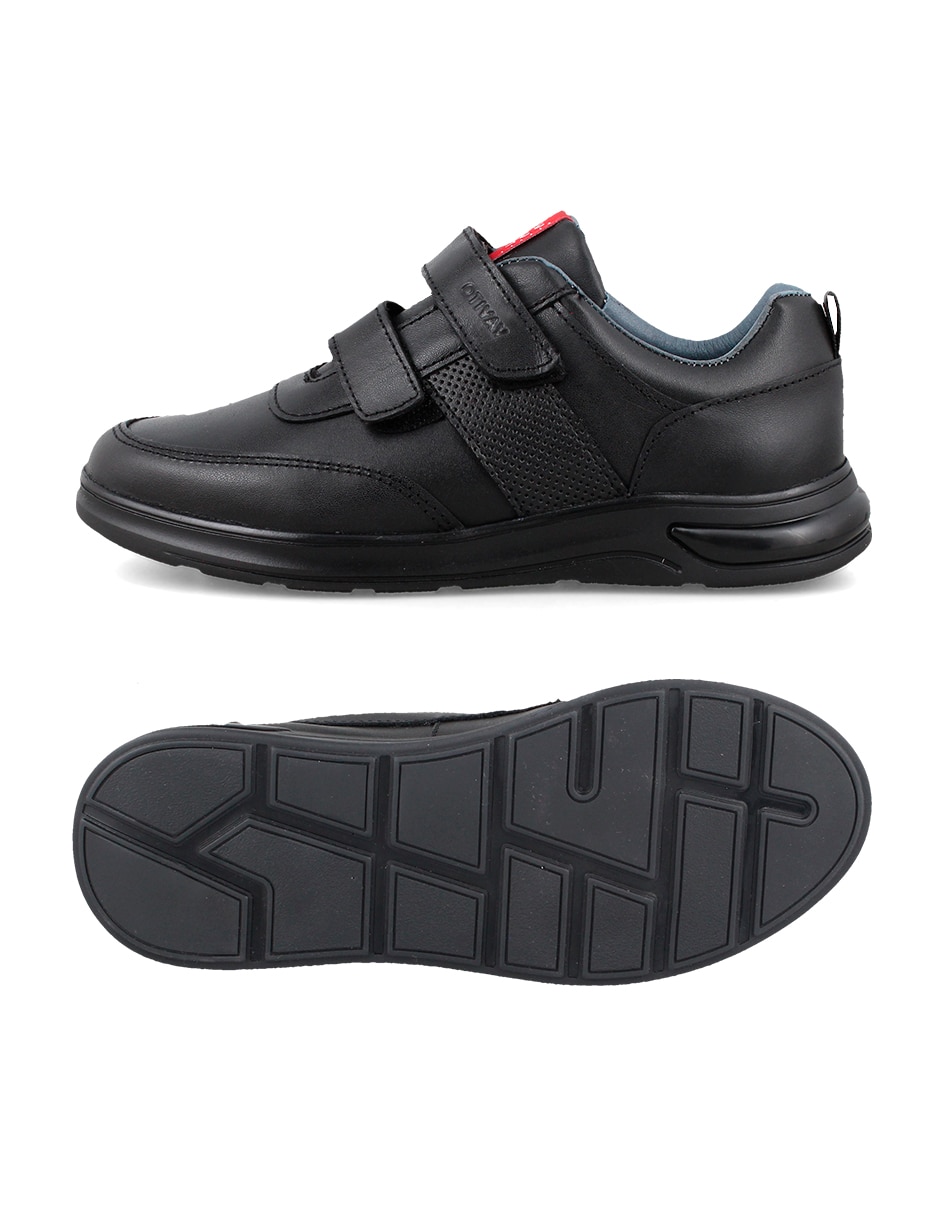 Zapato escolar de piel para niño 5
