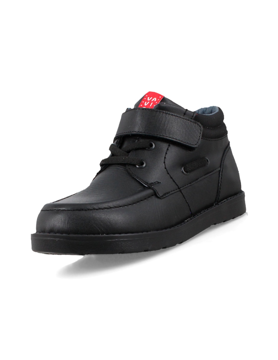 Zapato Vavito escolar de piel para niño