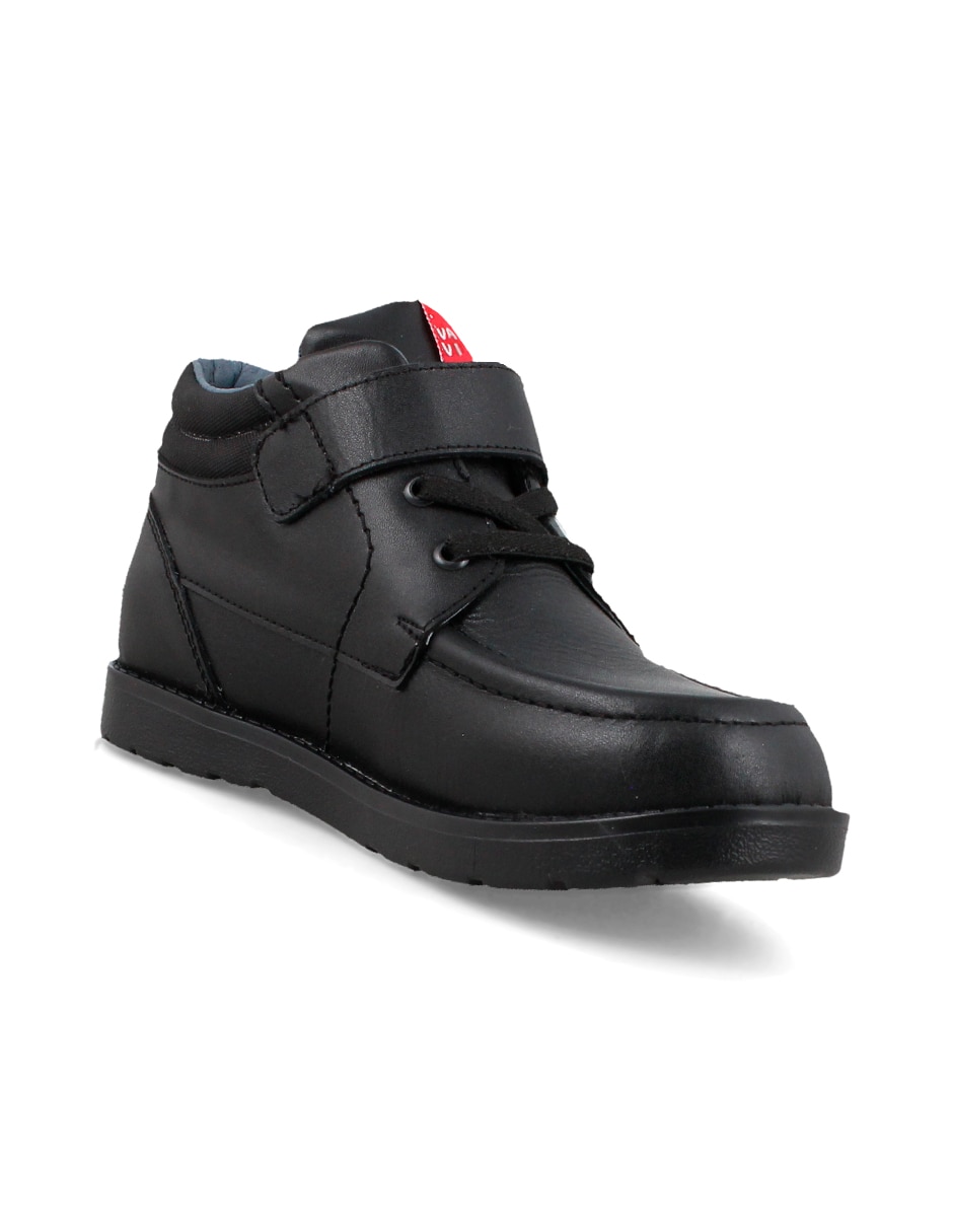 Zapato Vavito escolar de piel para niño
