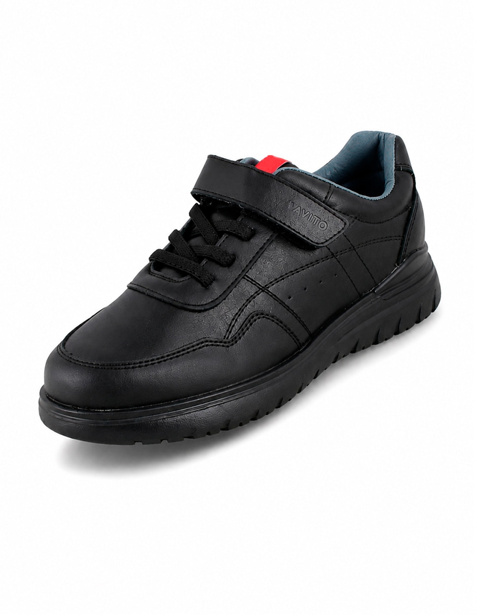 Zapato escolar de piel para niño 3