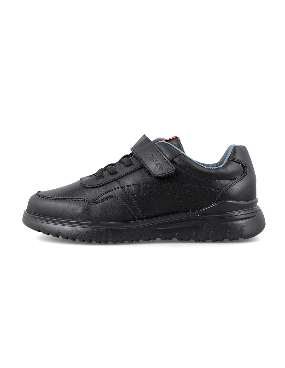 Zapato escolar de piel para niño