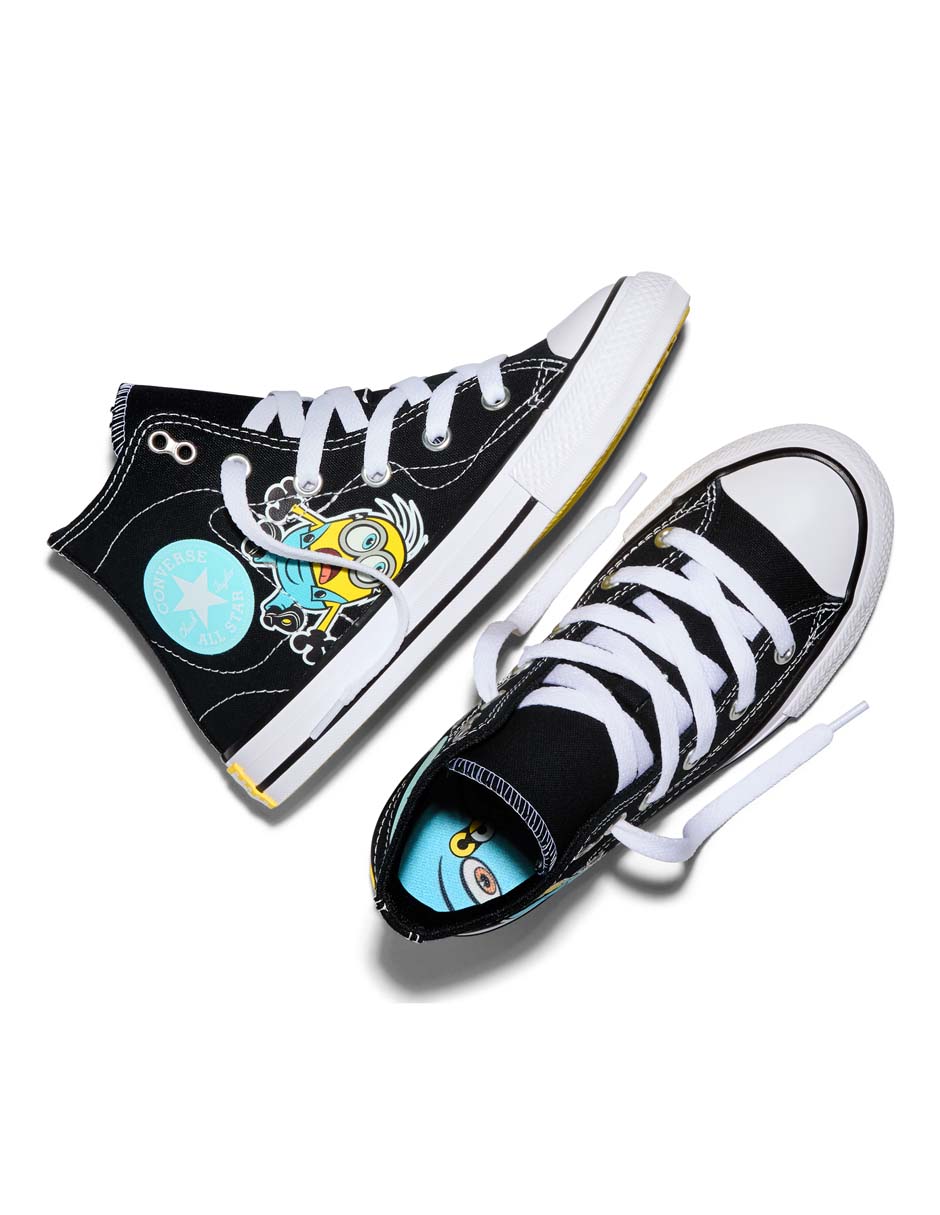 Tenis converse para niño ctas hi minions