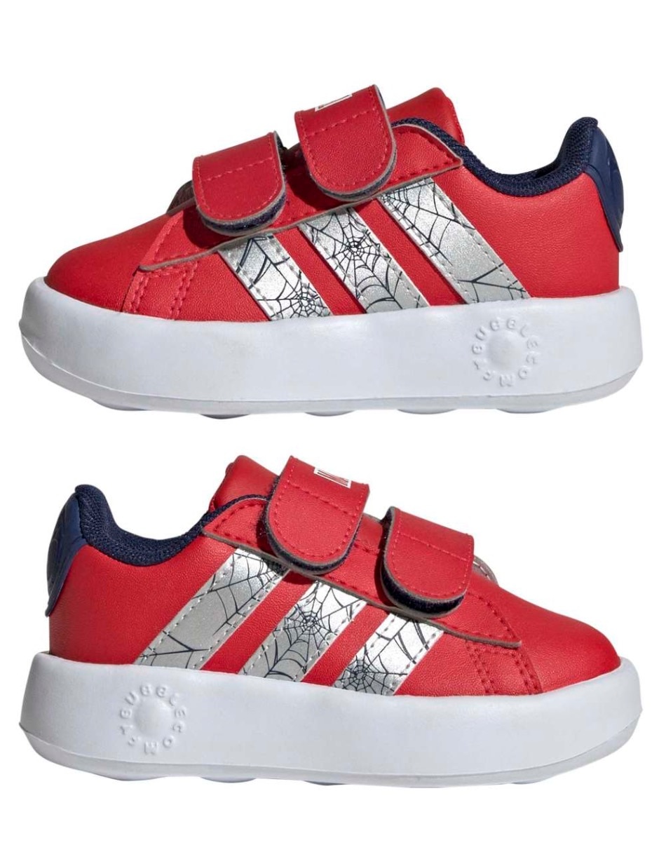 Tenis para infantil niño adidas grand court spider-man cf i 2