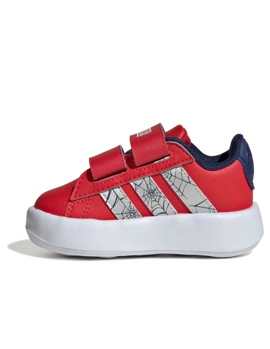 Tenis para infantil niño adidas grand court spider-man cf i 3