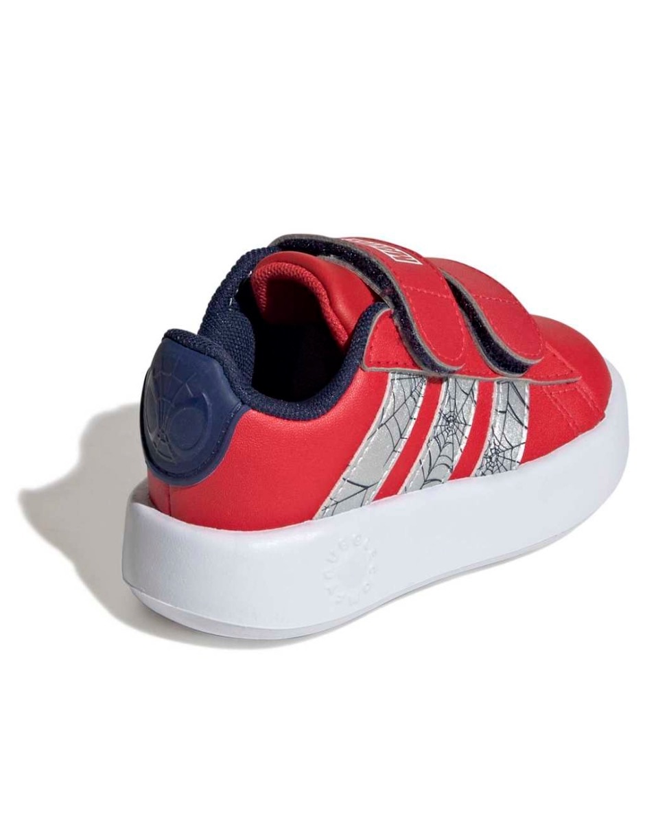 Tenis para infantil niño adidas grand court spider-man cf i 5