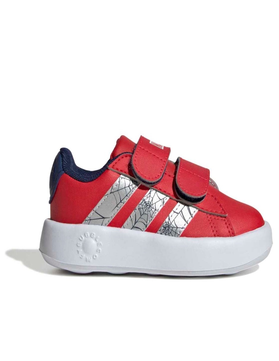 Tenis para infantil niño adidas grand court spider-man cf i 8