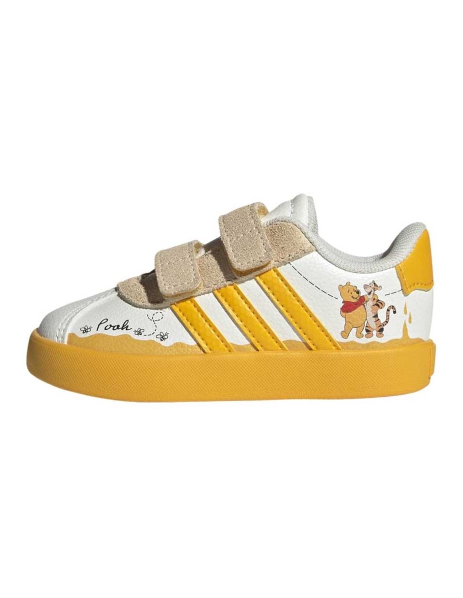 Tenis para niño vl adidas court winnie cf i
