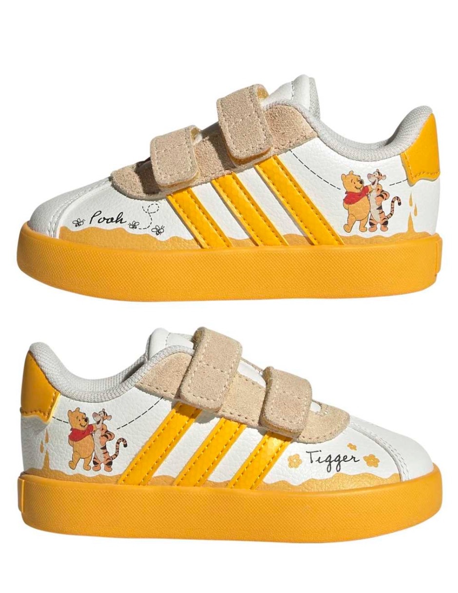 Tenis para niño vl adidas court winnie cf i 7