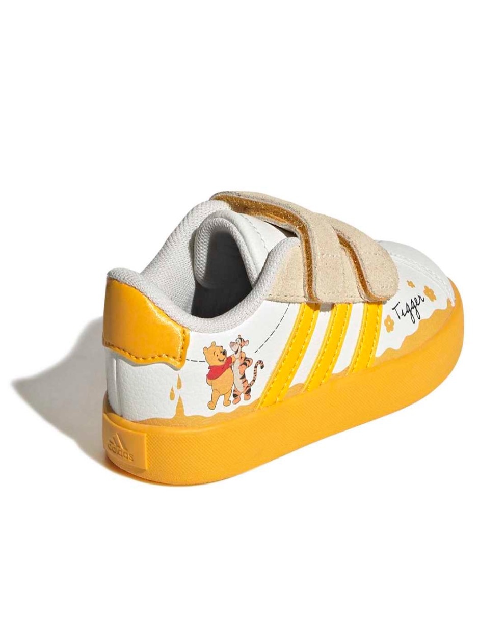 Tenis para niño vl adidas court winnie cf i 5