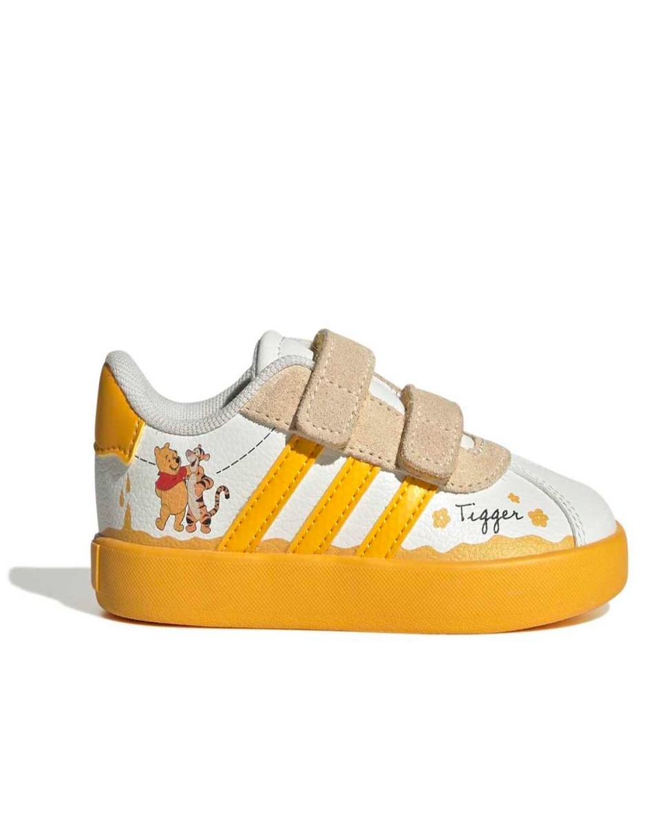 Tenis para niño vl adidas court winnie cf i