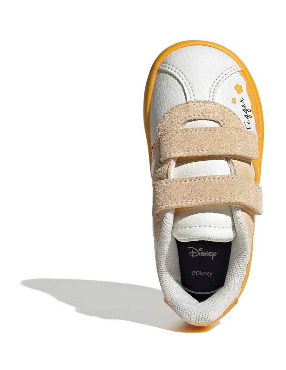 Tenis para niño vl adidas court winnie cf i 8