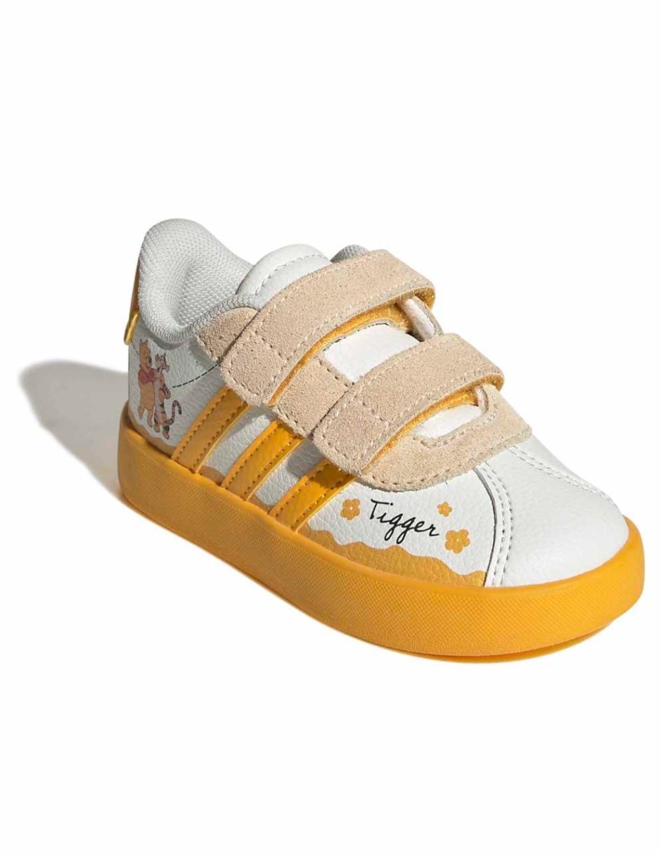 Tenis para niño vl adidas court winnie cf i