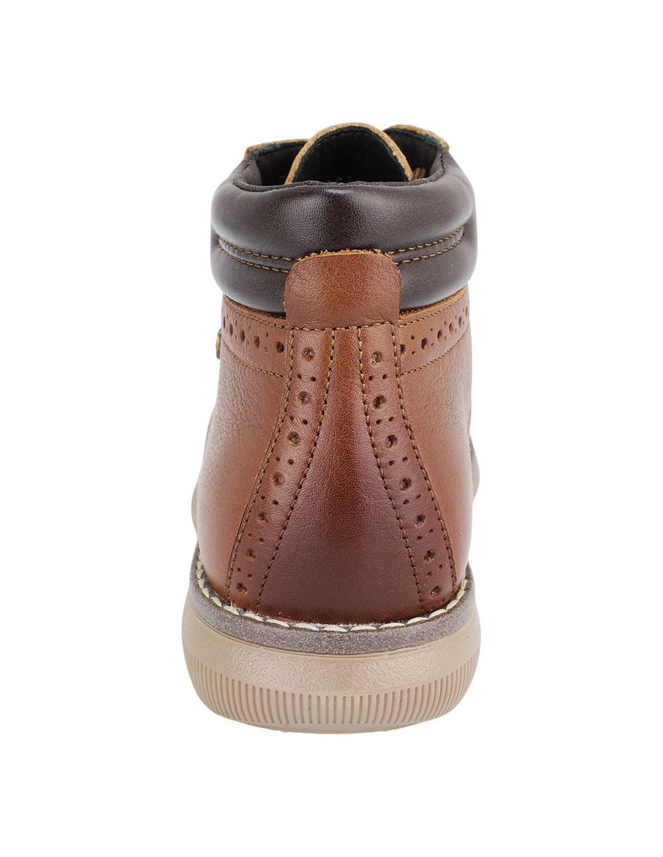 Bota de piel otoño para niño 4