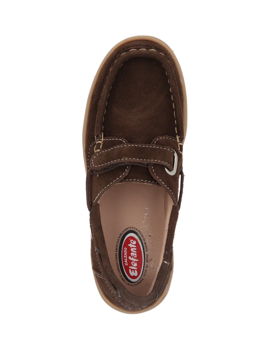 Zapato nelson de gamuza para niño 4