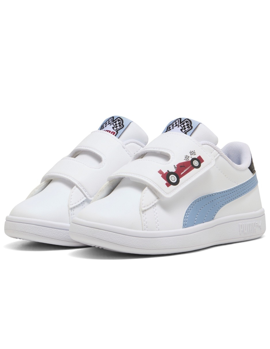 Tenis para niño Smash 30 Racing Crew V Ps 6