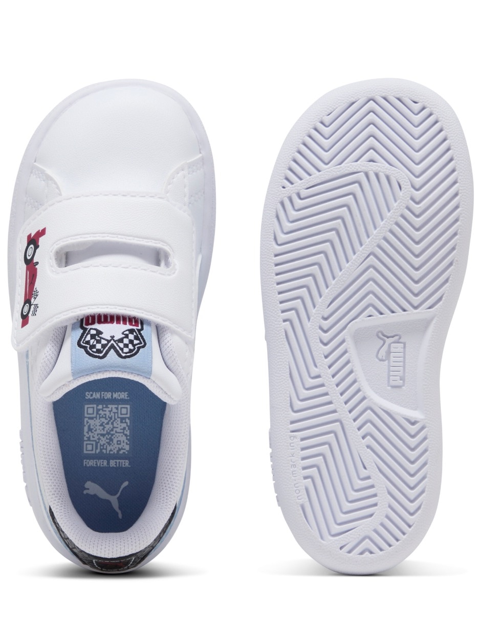 Tenis para niño Smash 30 Racing Crew V Inf 6