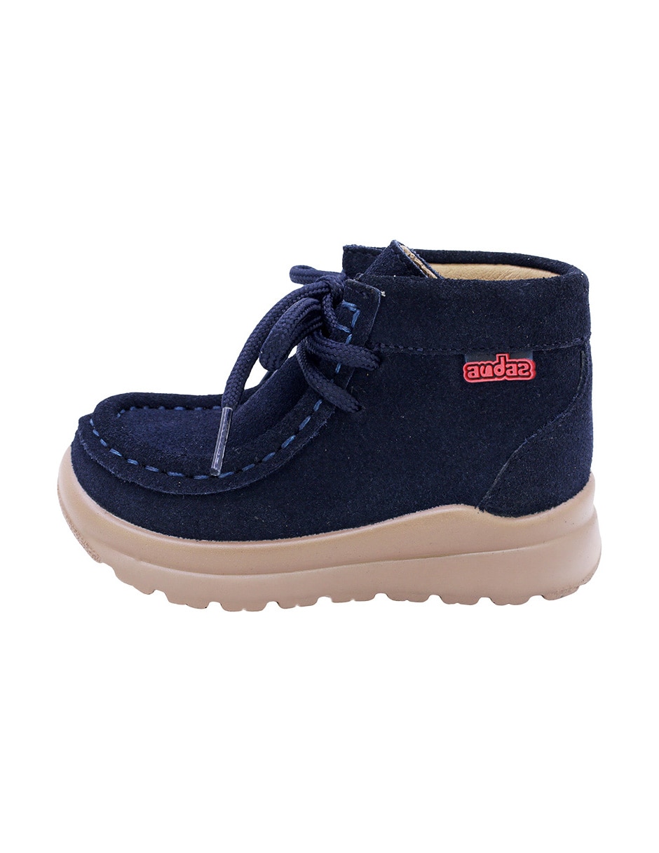 Bota de piel para niño
