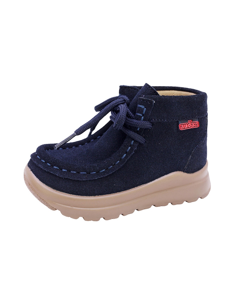 Bota de piel para niño