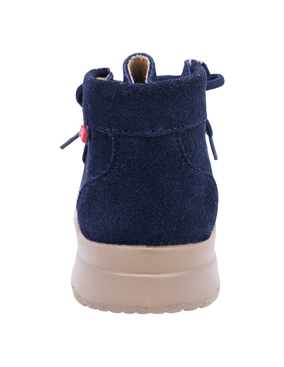 Bota de piel para niño