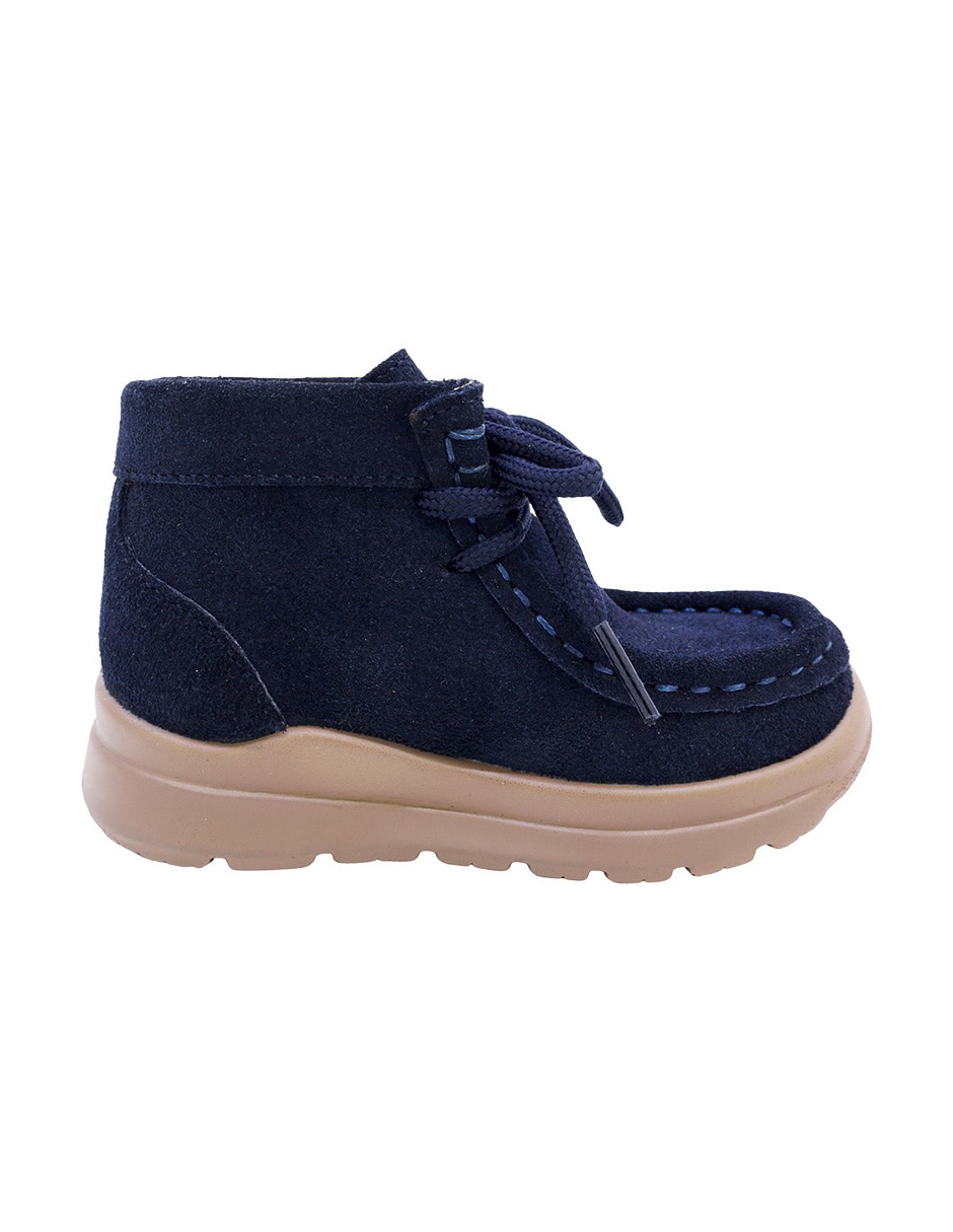 Bota de piel para niño