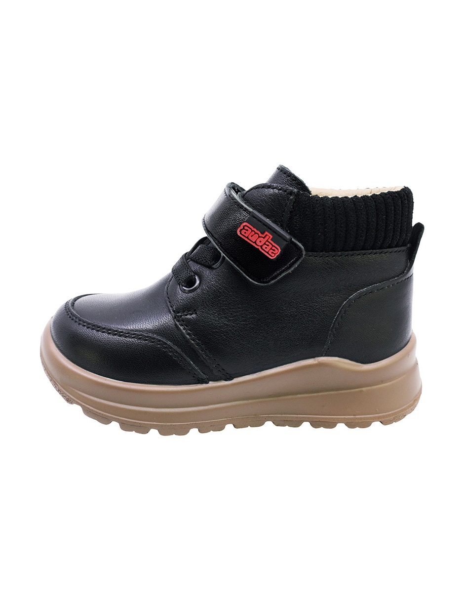 Bota de piel para niño