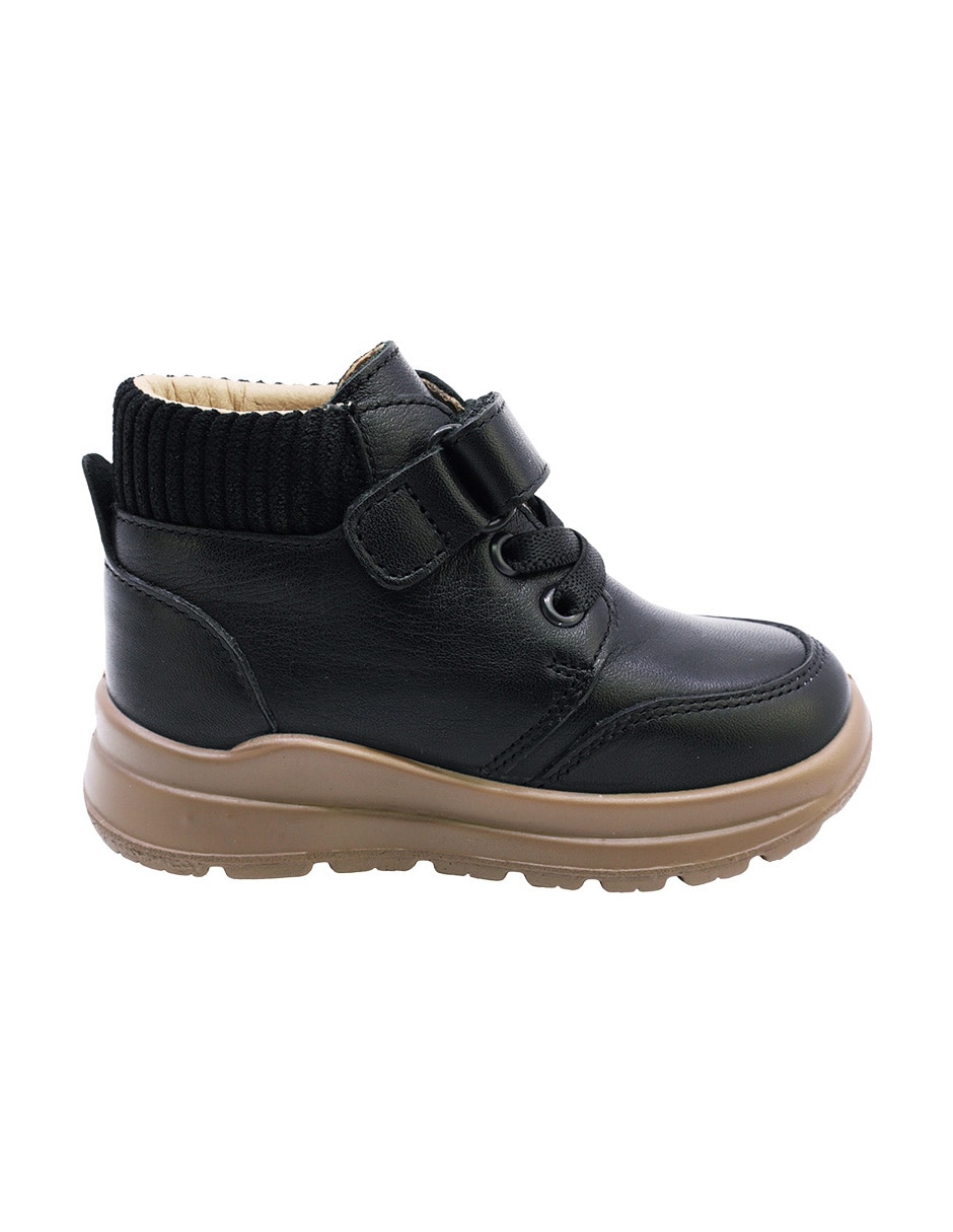 Bota de piel para niño